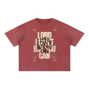 Mineral Wash Boxy Cotton T-Shirt